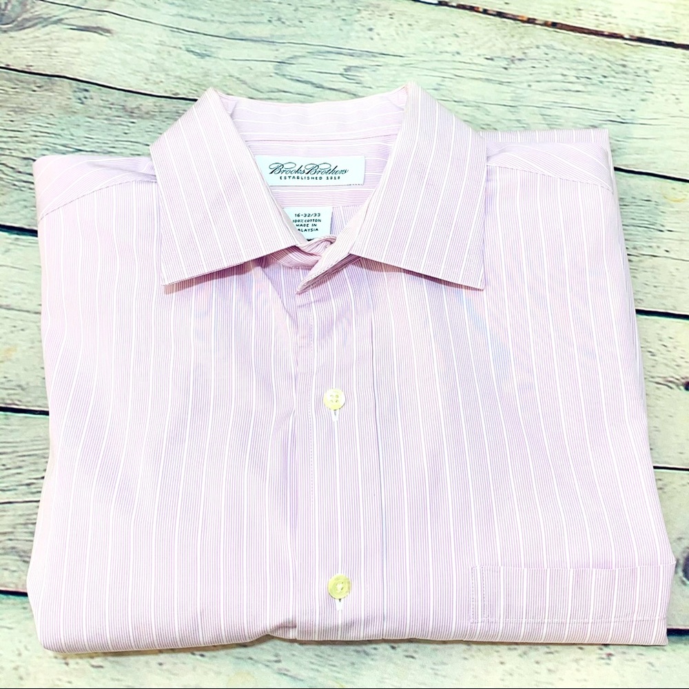 Brooks Brothers |  Dress Shirt Sz  16 32/33